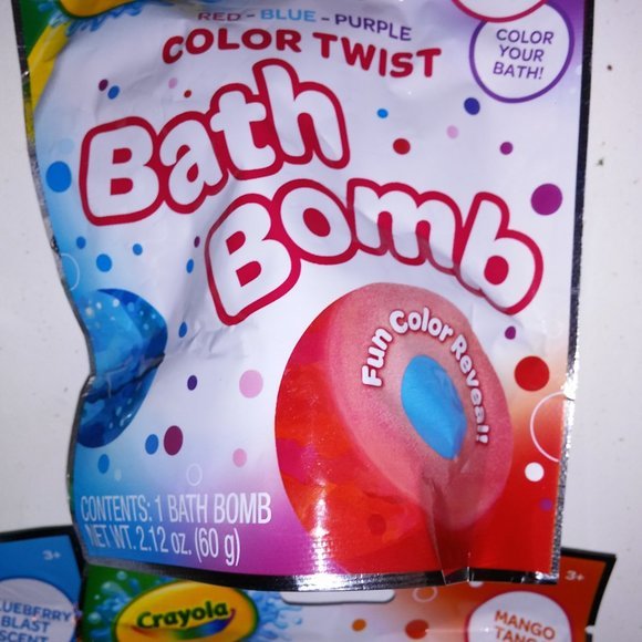 Set of 6‎ Crayola Bath Bombs - Picture 3 of 9